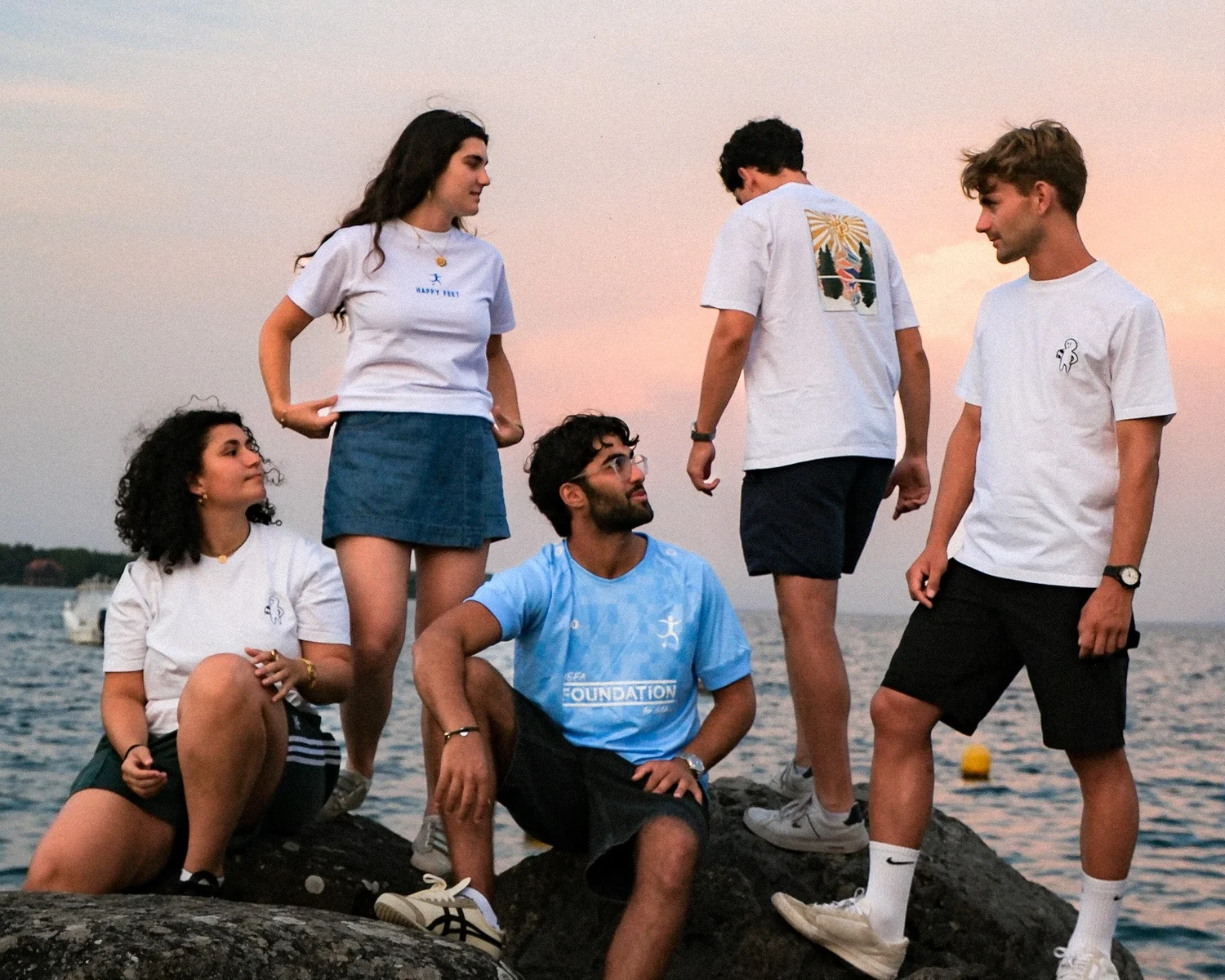 La collection portée par l'équipe