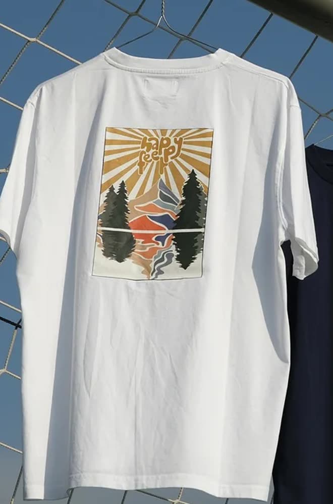 T-shirt Le Soleil levant